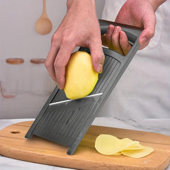 Stainless Steel Potato Slicer with Sharp Blades