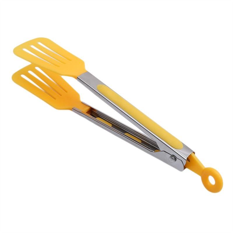 9 Inch Stainless Steel Food Clip for Outdoor Cooking and Camping