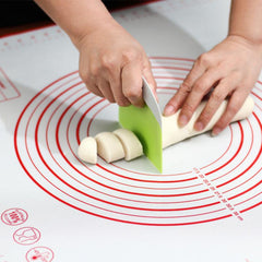 Silicone Kneading Pad Non-stick High/Low Temp Resistance Clear Scale Easy Clean