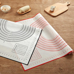 Silicone Kneading Pad Non-stick High/Low Temp Resistance Clear Scale Easy Clean