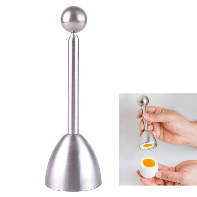 Stainless Steel Egg Topper Shell Cutter Opener Kitchen Gadget