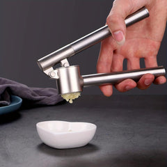 Stainless Steel Garlic Press Multifunctional & Washable Kitchen Gadget
