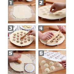 Plastic Dumpling Mold Modern Dumpling Maker Press Kitchen Pastry Tools