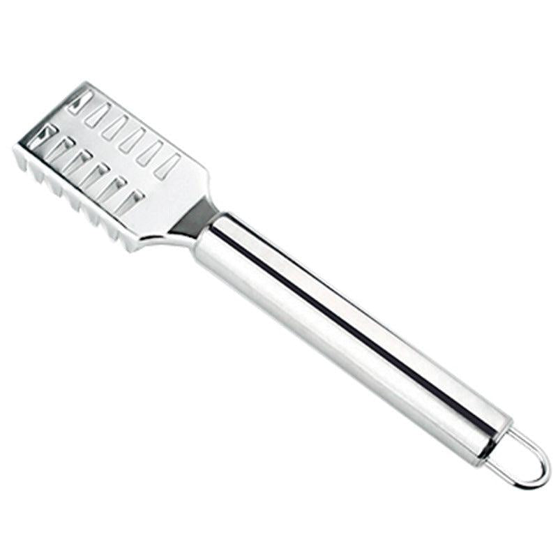 1pc Stainless Steel Fish Scale Remover Peeler Cleaner Brush