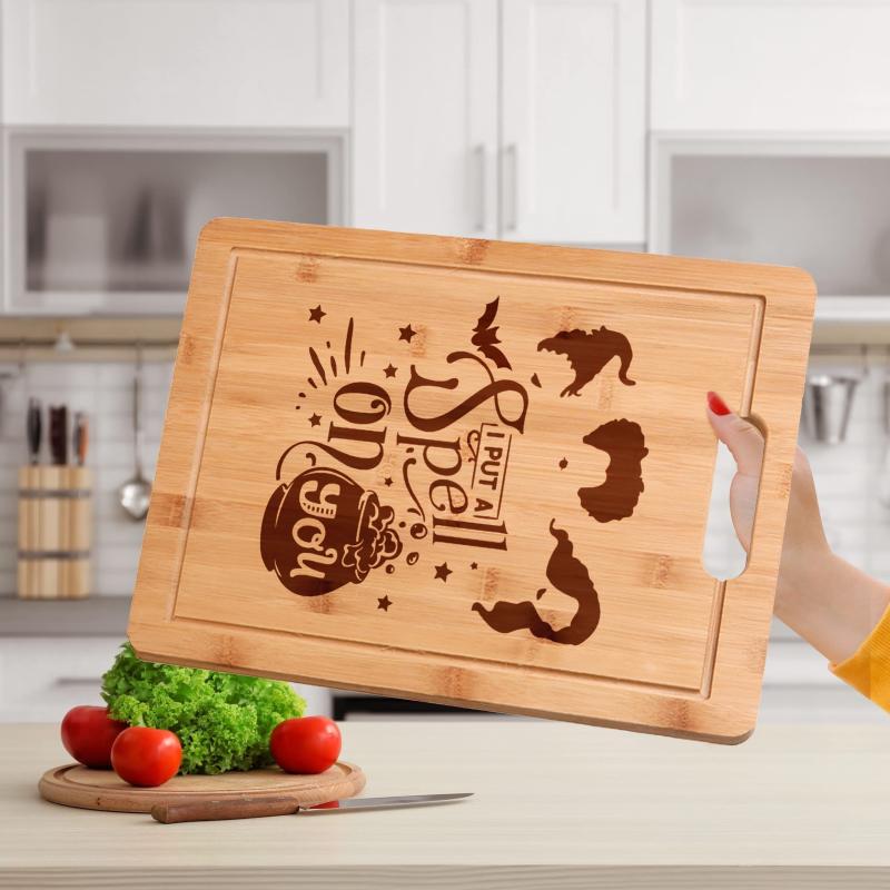Bamboo Cutting Board Wooden Chopping Board Food Serving Tray