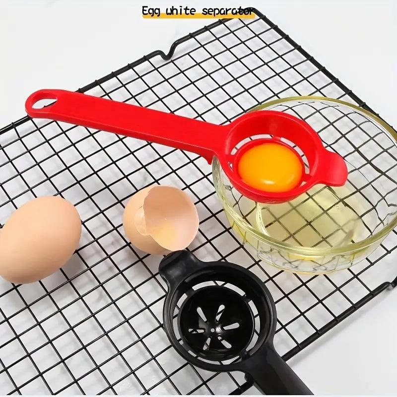 Long Handle Egg Separator Kitchen Egg Spoon Baking Tools