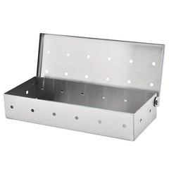 Stainless Steel Smoker Box for Gas and Charcoal Grills