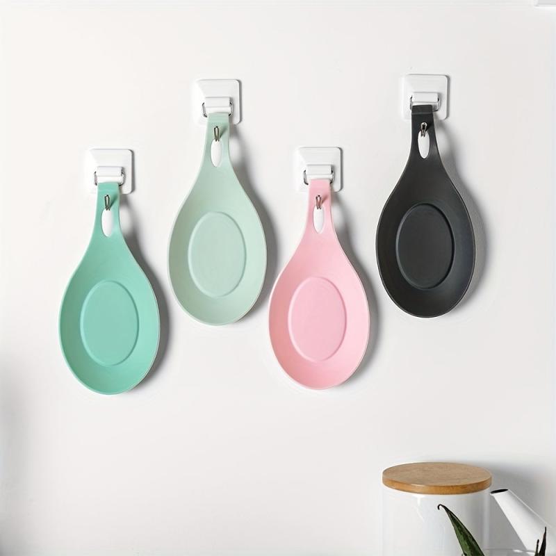 Stretchy Hanging No Odor Spoon Holder Mat - 1pc