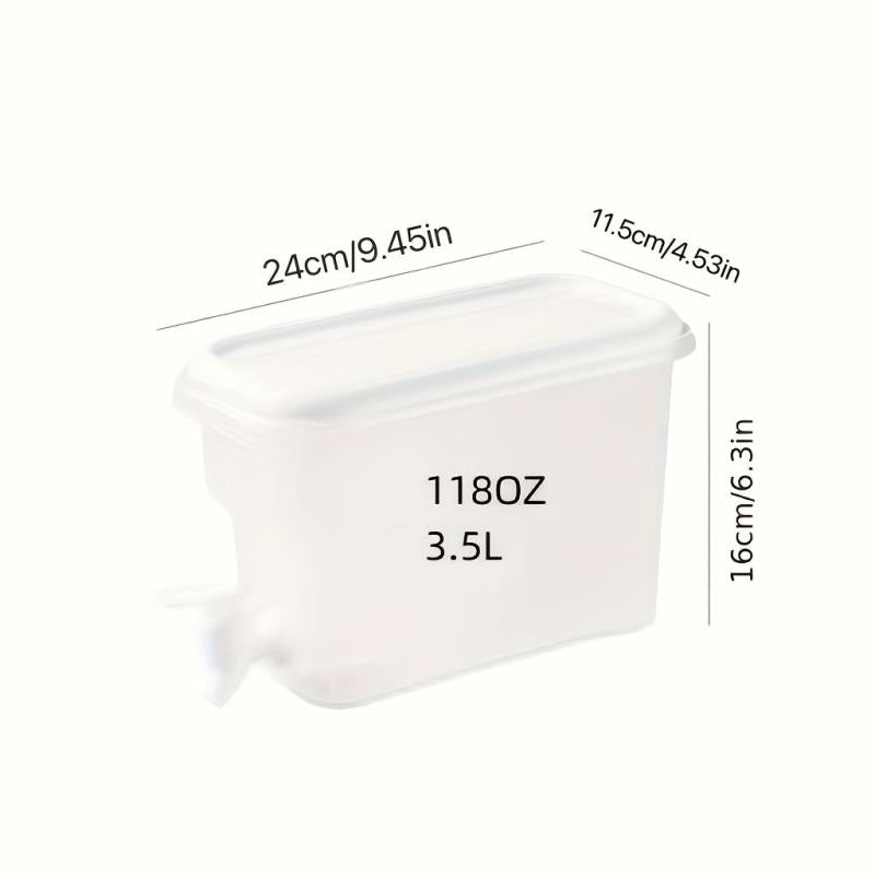 Beverage Dispenser 3.5L Heavy Duty Clear Water Dispenser for Parties