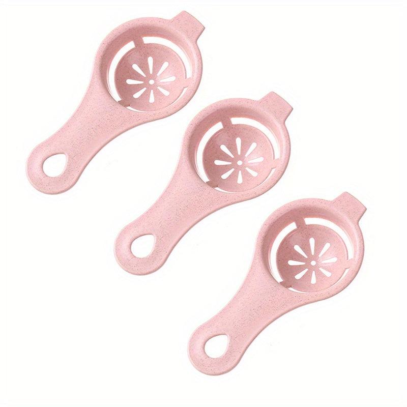3pcs Egg Separator Yolk Separator Kitchen Gadgets