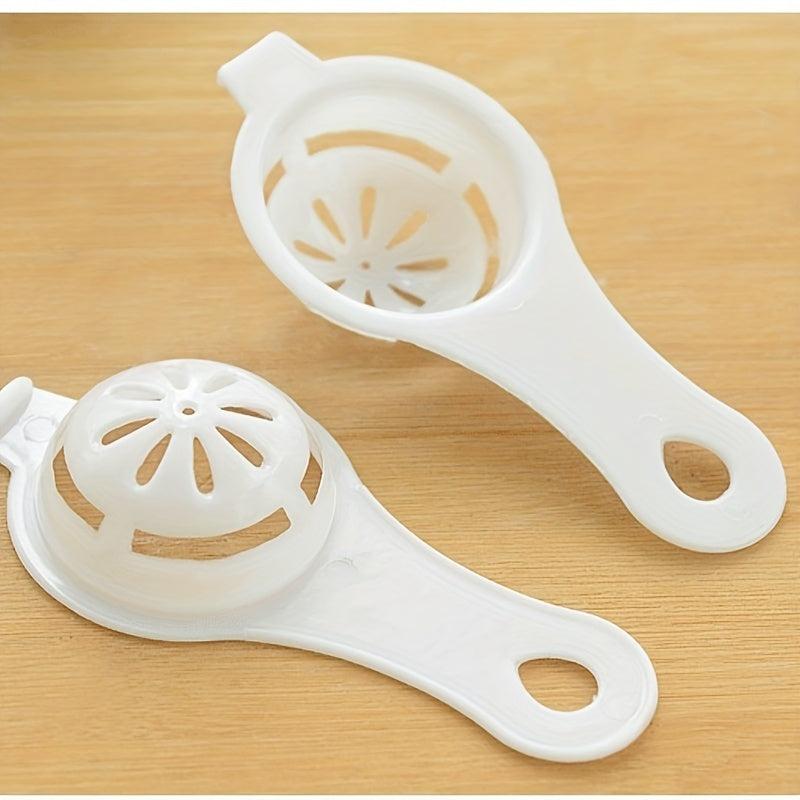 3pcs Egg Separator Yolk Separator Plastic Egg Filter Kitchen Gadget