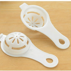 3pcs Egg Separator Yolk Separator Plastic Egg Filter Kitchen Gadget