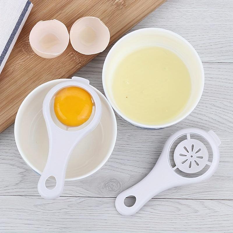 3pcs Egg Separator Yolk Separator Plastic Egg Filter Kitchen Gadget
