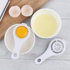 3pcs Egg Separator Yolk Separator Plastic Egg Filter Kitchen Gadget