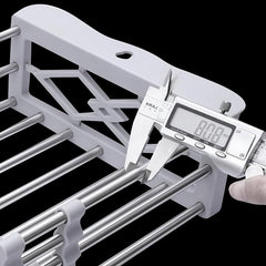 Retractable Drain Rack Telescopic Drain Basket Kitchen Rack