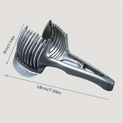 Tomato & Lemon Cutter Tool, Fruit Tongs, Egg Slicer Holder