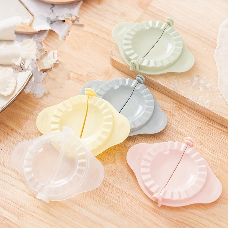 Plastic Dumpling Mold and Dough Press Set