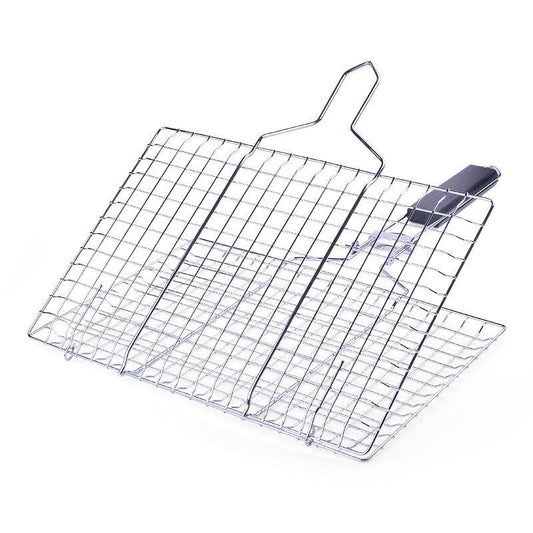304 Stainless Steel BBQ Net Clip Handle Support Multifunctional Grill