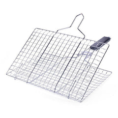 304 Stainless Steel BBQ Net Clip Handle Support Multifunctional Grill