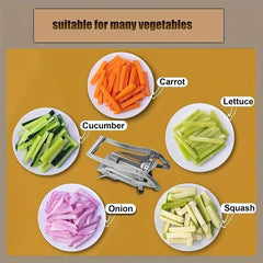 Stainless Steel Fruit & Vegetable Cutter - Onion Chopper