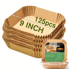 50pcs Air Fryer Disposable Paper Liners 22 86 Cm Round Square Parchment Pape