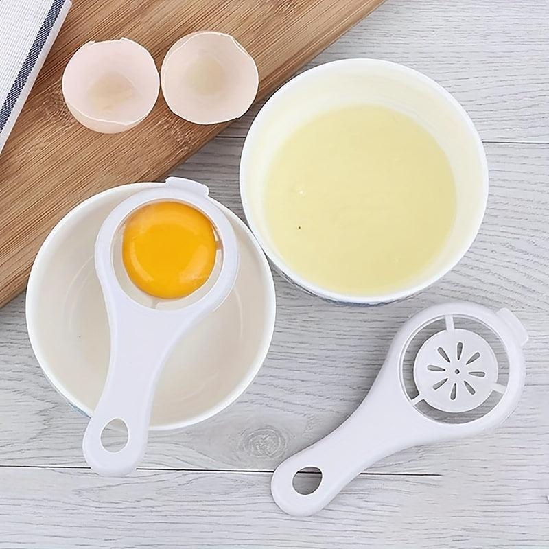 3pcs Egg Separator Yolk Separator Plastic Egg Filter Kitchen Gadgets
