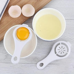 3pcs Egg Separator Yolk Separator Plastic Egg Filter Kitchen Gadgets