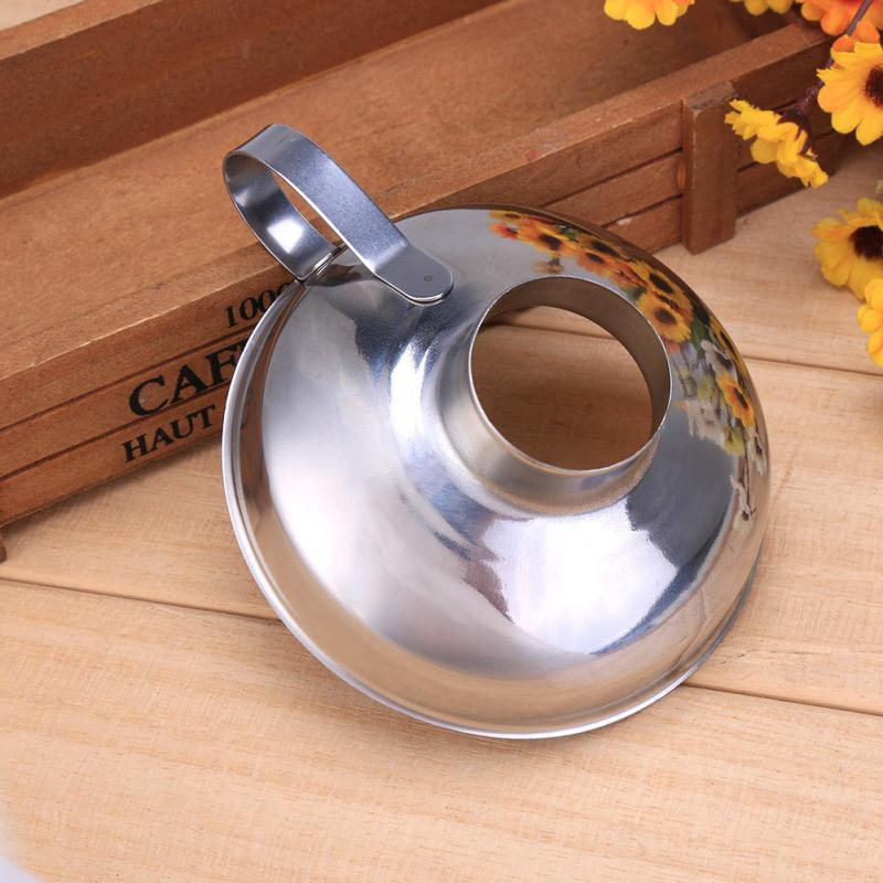 Stainless Steel Wide Mouth Canning Funnel Leak Proof and Durable