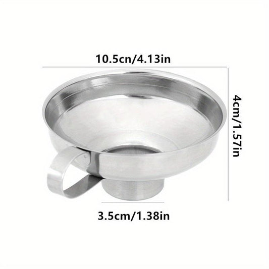 Stainless Steel Wide Mouth Canning Funnel Leak Proof and Durable