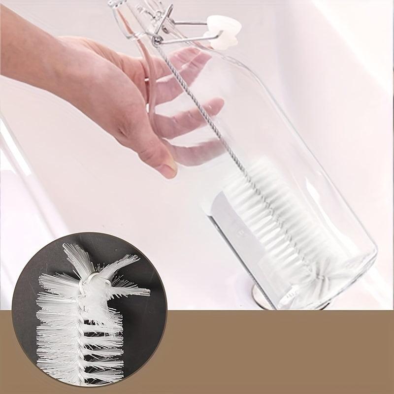 5pcs Household Cleaning Brush Set for Bottles, Pipes, Tumblers, Glasses