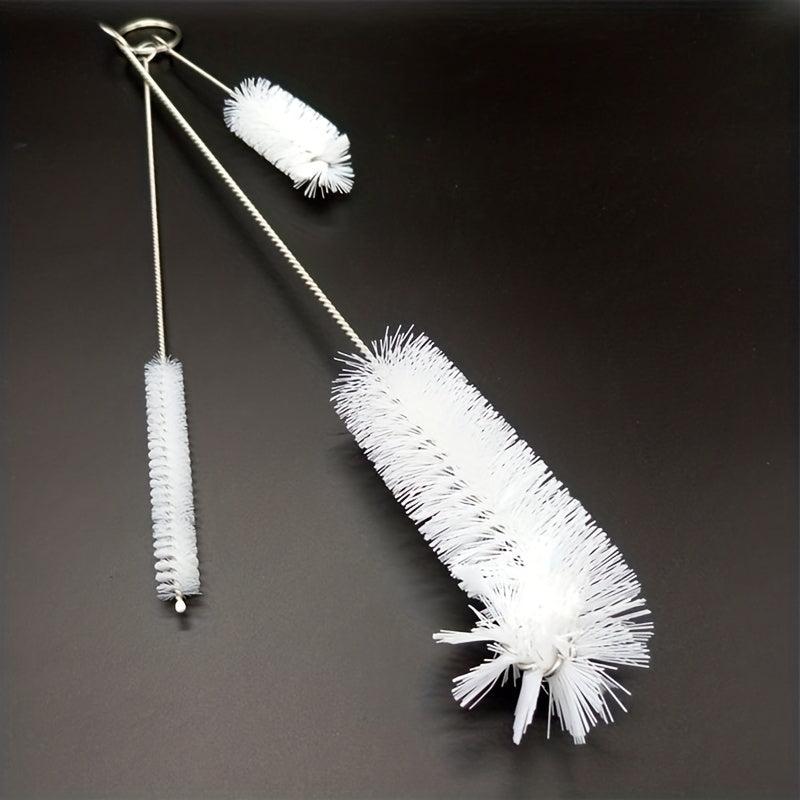5pcs Household Cleaning Brush Set for Bottles, Pipes, Tumblers, Glasses