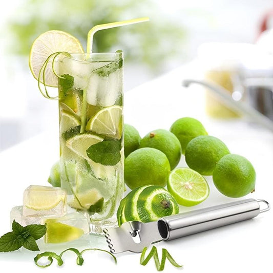 Stainless Steel Lemon Zester Grater Fruit Grater Kitchen Gadgets