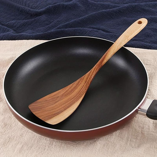 5pcs Wooden Spoons Set Kitchen Utensils Non Stick Spoon Cooking Spatula Turner