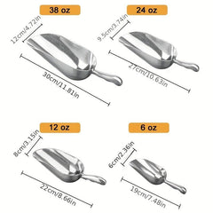 Aluminum Ice Scoop for Kitchen Tea Ice Flour Coffee