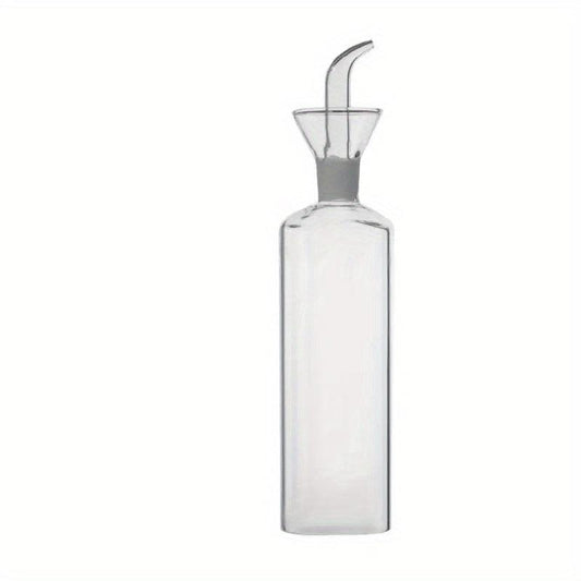 Transparent Olive Oil Vinegar Bottle Kitchen Dispenser