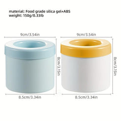 Easy Release Ice Cube Mold for Small Ice Cups and Cylinders