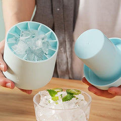 Easy Release Ice Cube Mold for Small Ice Cups and Cylinders