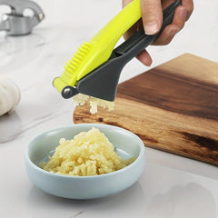 Stainless Steel Garlic Press Mincer Crusher Kitchen Chopper