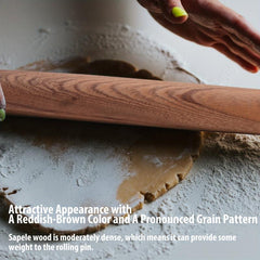 French Rolling Pin 45 Wooden Rolling Pin Solid Wood Dough Roller