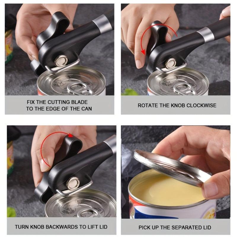 1pc Easy to Use Can and Bottle Opener for Home Use