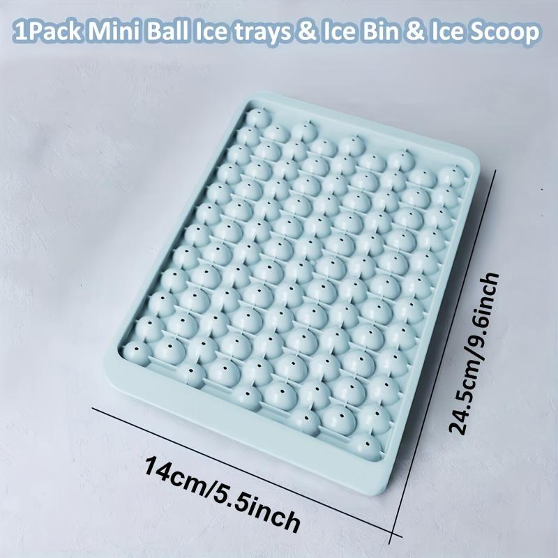 Mini Ice Cube Trays, Easy Release 104 Grids Tiny Ice Cube Tray