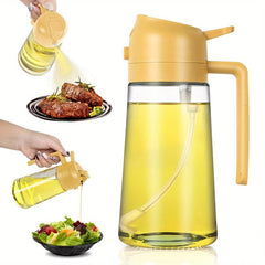 Glass Olive Dispenser & Sprayer 470ml 16oz