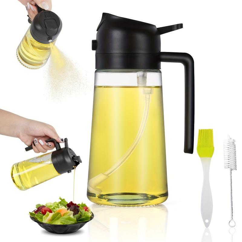 Glass Olive Dispenser & Sprayer 470ml 16oz
