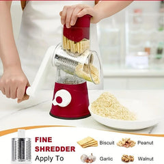 Multifunctional Rotary Vegetable Slicer And Grater Set