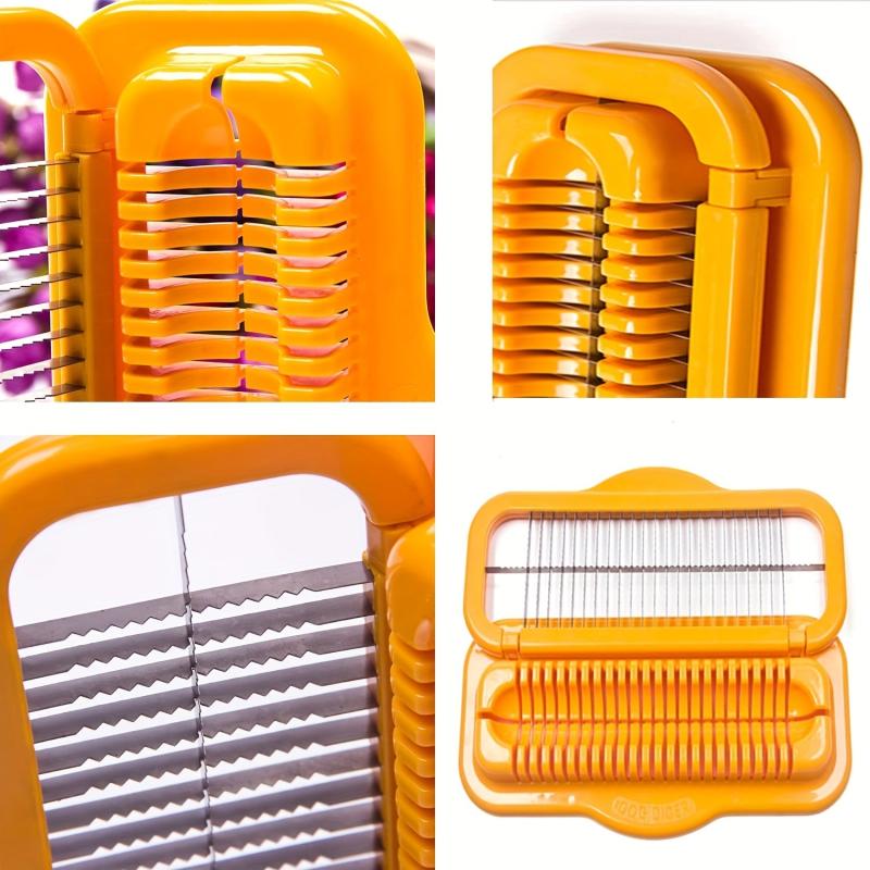 Stainless Steel Banana & Hot Dog Slicer - Vegetable & Fruit Cutter
