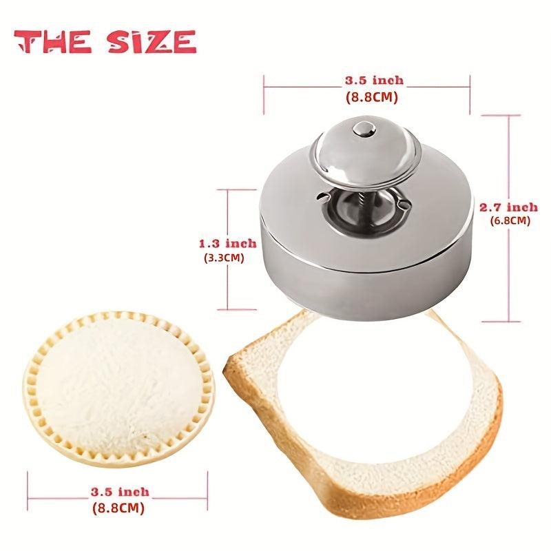 Sandwich Cutter And Sealer Stainless Steel Mold For Breakfast Making