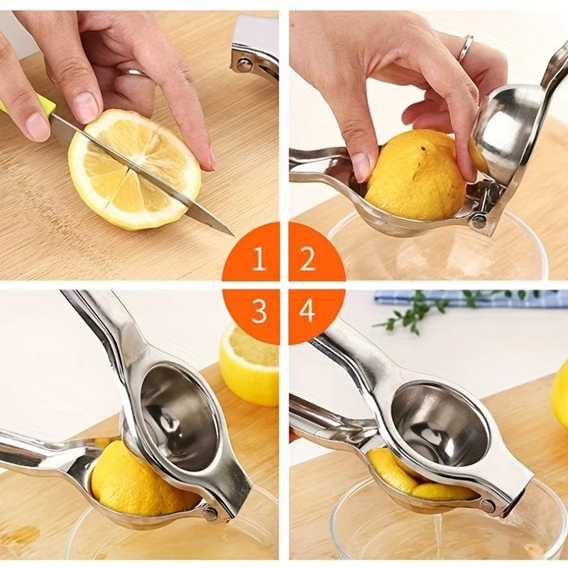 Stainless Steel Manual Citrus Juicer Lemon Squeezer