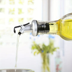 4pcs Olive Spouts Vinegar Bottle Stopper Spout Leakproof Nozzle Dispenser