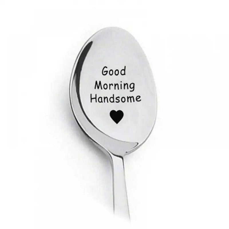 1pc I Love You Spoon Anniversary Gift Cereal Lover Gift