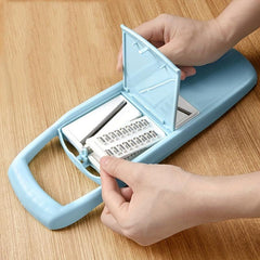 Multifunctional Vegetable and Fruit Slicer with Drain Basket